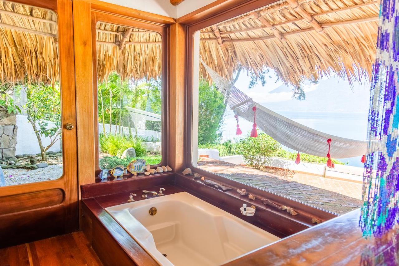 Tzampoc Resort Santa Catarina Palopó Exteriör bild